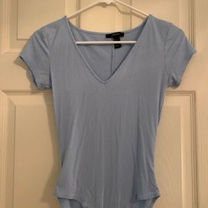 Blue and pink body suits